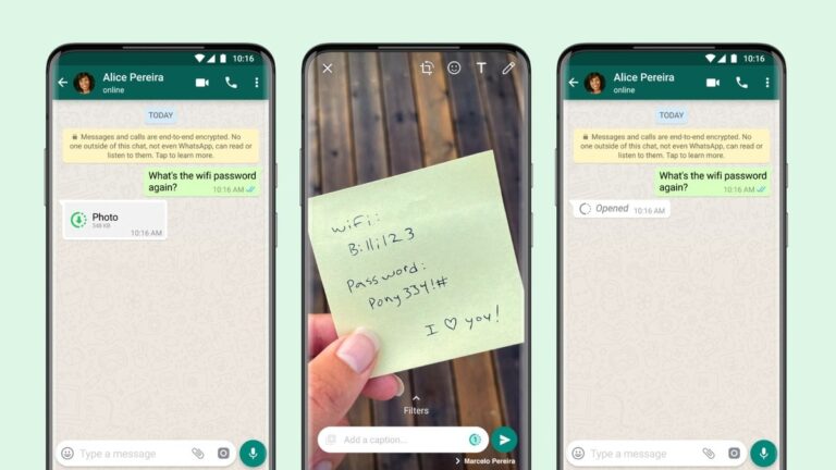 WhatsApp new feature View Once
